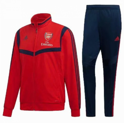 19-20 Arsenal Training Suits Red Jacket and Pants